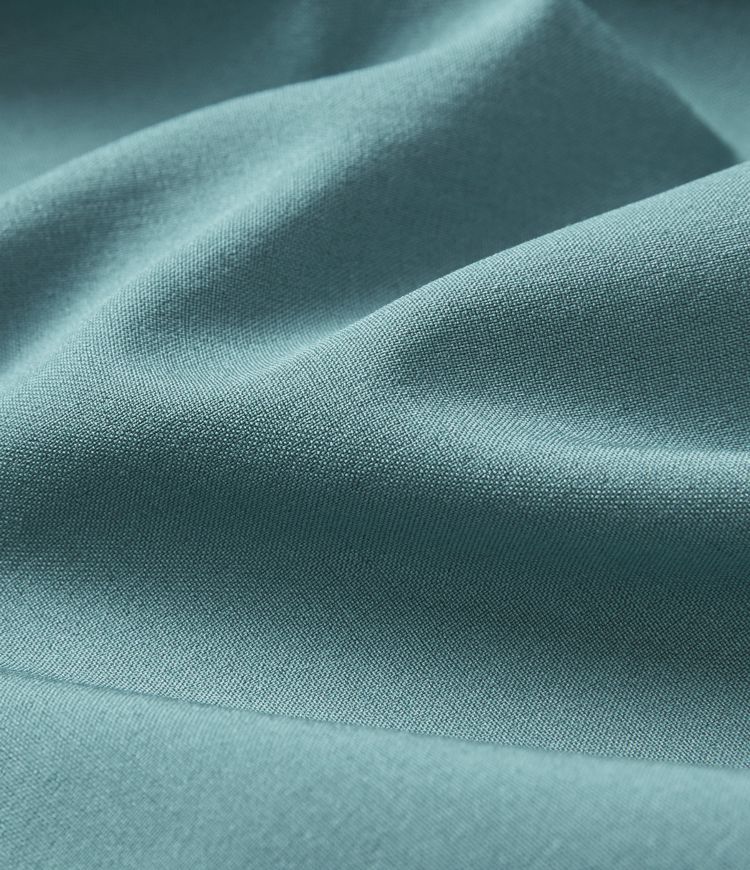 Breezeful™ - Pantaloni incrociati plissettati con vita alta e tasche laterali