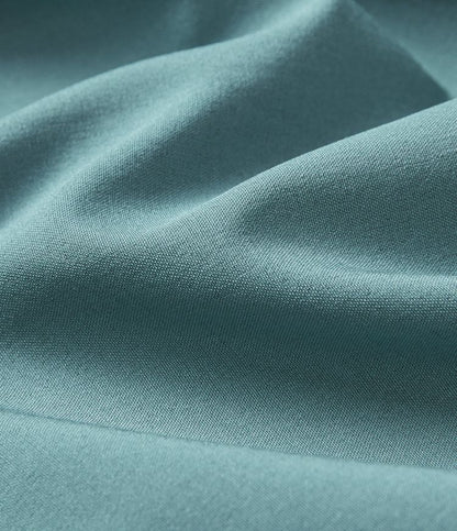 Breezeful™ - Pantaloni incrociati plissettati con vita alta e tasche laterali